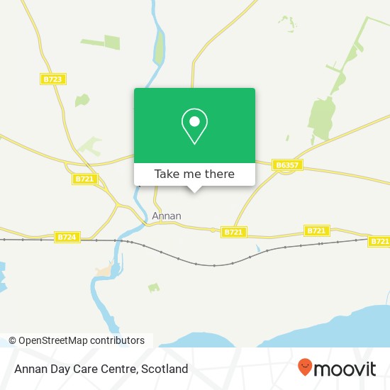 Annan Day Care Centre map