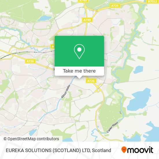 EUREKA SOLUTIONS (SCOTLAND) LTD map