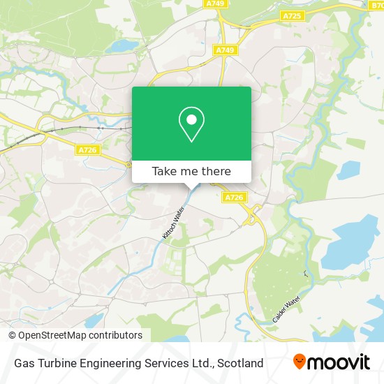 Gas Turbine Engineering Services Ltd. map