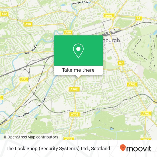 The Lock Shop (Security Systems) Ltd. map