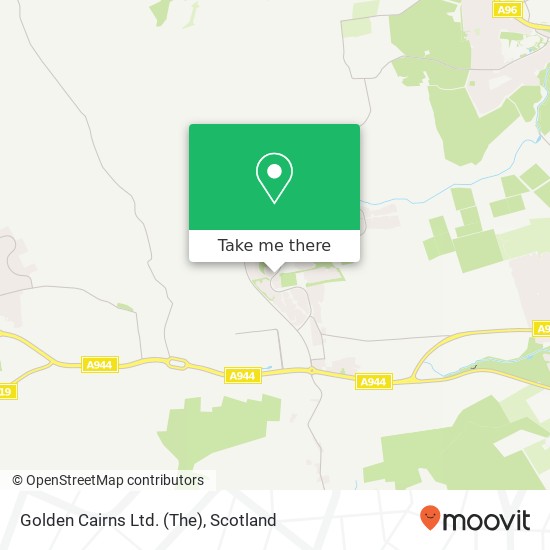 Golden Cairns Ltd. (The) map