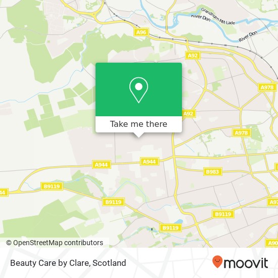 Beauty Care by Clare map