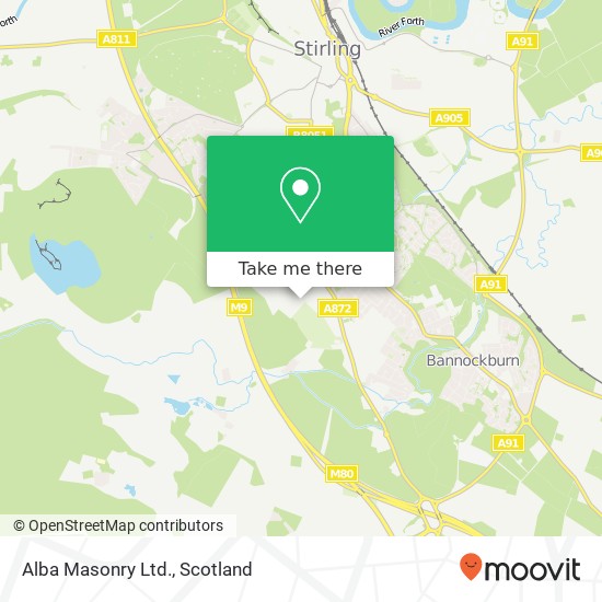 Alba Masonry Ltd. map