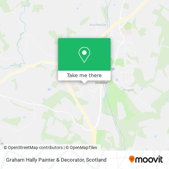 Graham Hally Painter & Decorator map