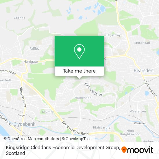 Kingsridge Cleddans Economic Development Group map
