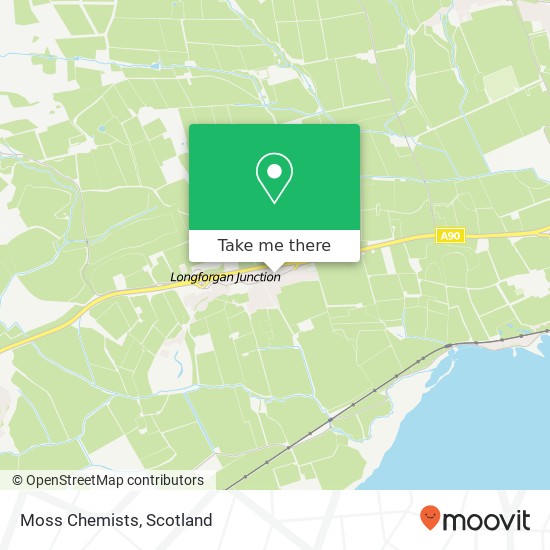 Moss Chemists map