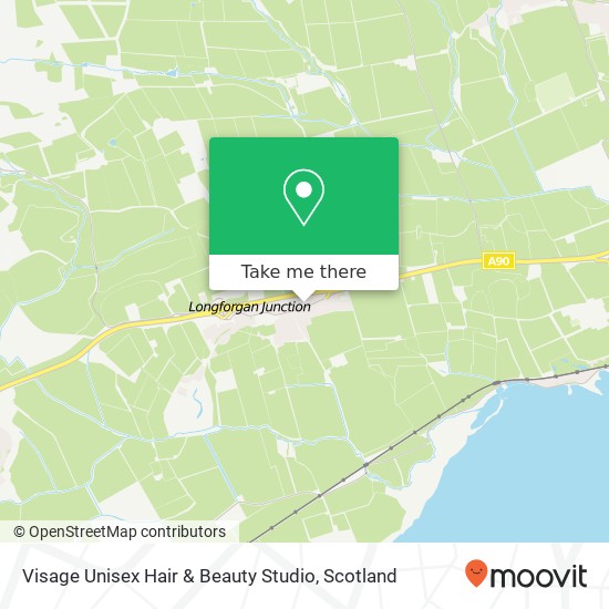 Visage Unisex Hair & Beauty Studio map