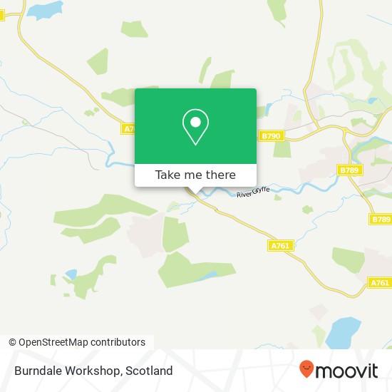 Burndale Workshop map