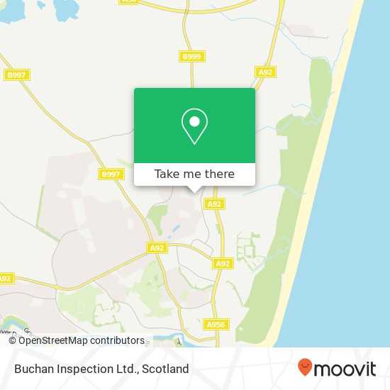 Buchan Inspection Ltd. map