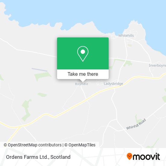 Ordens Farms Ltd. map