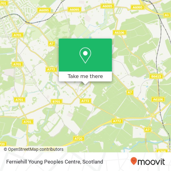 Ferniehill Young Peoples Centre map