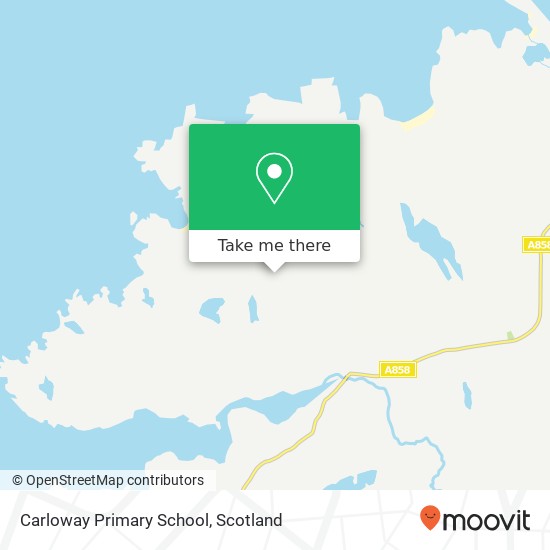 Carloway Primary School map
