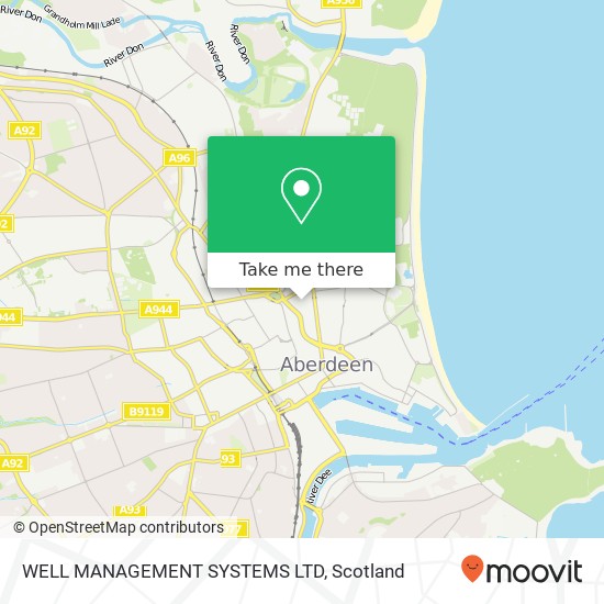 WELL MANAGEMENT SYSTEMS LTD map
