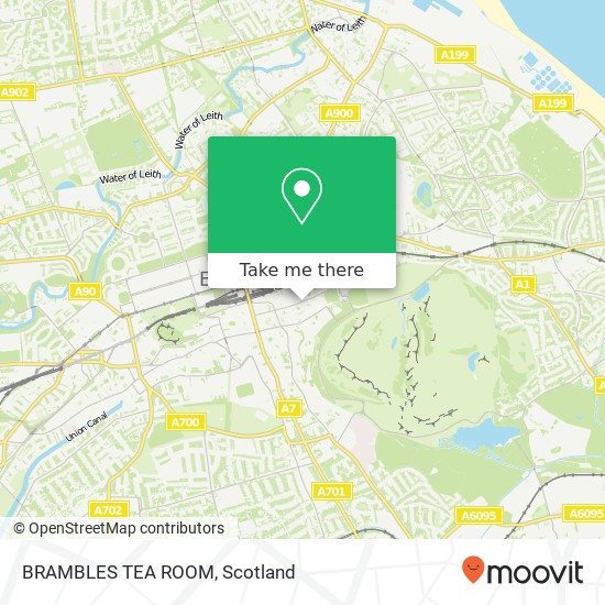 BRAMBLES TEA ROOM map