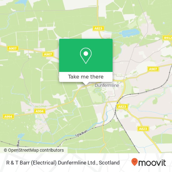 R & T Barr (Electrical) Dunfermline Ltd. map