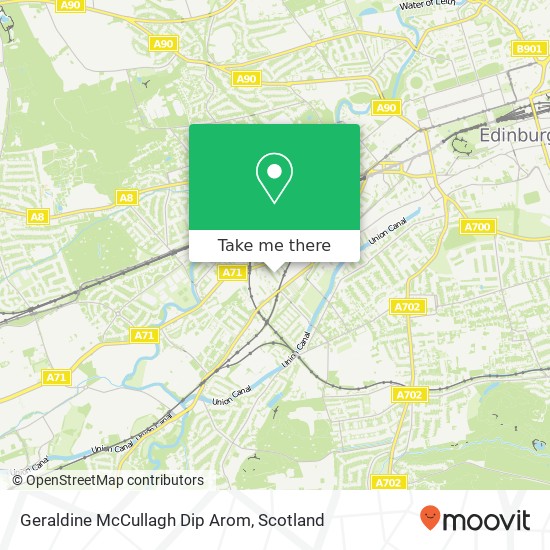 Geraldine McCullagh Dip Arom map