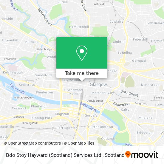 Bdo Stoy Hayward (Scotland) Services Ltd. map