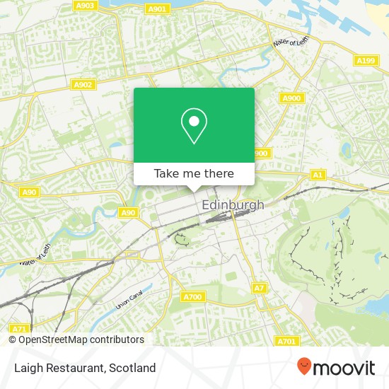 Laigh Restaurant map