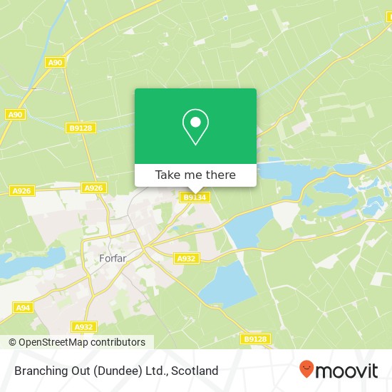 Branching Out (Dundee) Ltd. map