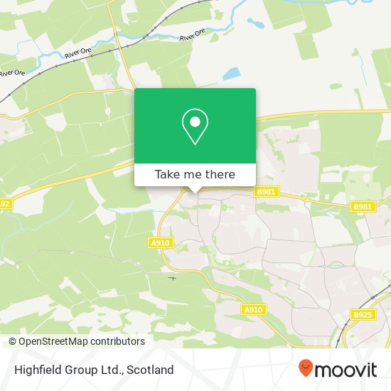 Highfield Group Ltd. map