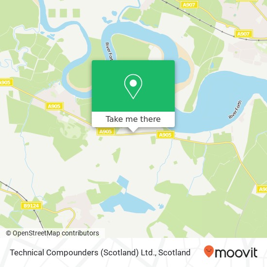 Technical Compounders (Scotland) Ltd. map