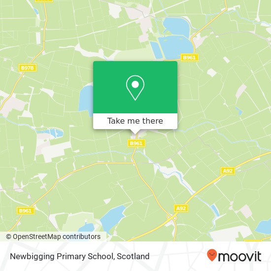 Newbigging Primary School map