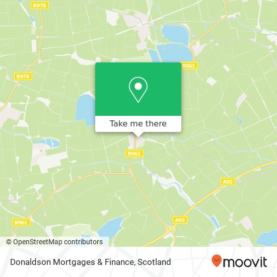 Donaldson Mortgages & Finance map