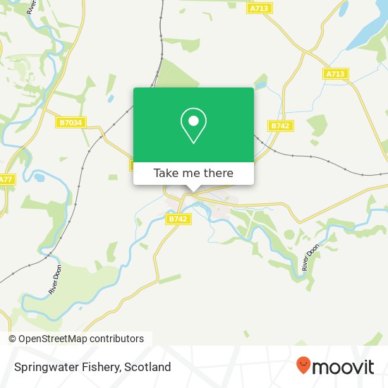 Springwater Fishery map