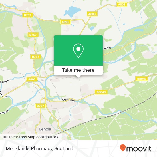 Merlklands Pharmacy map