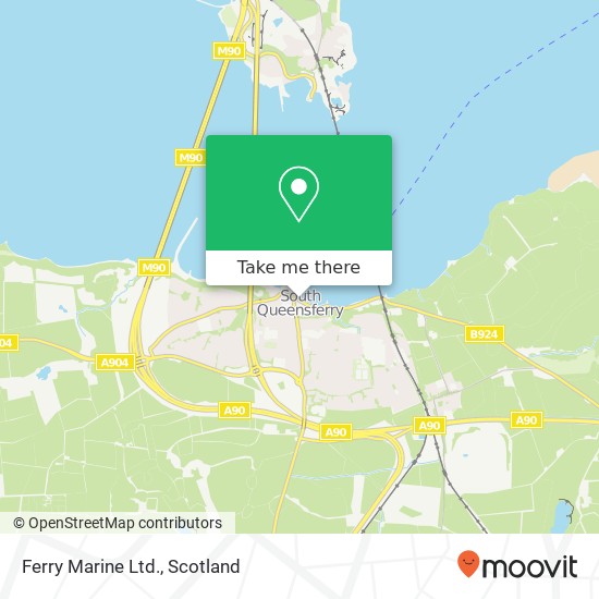 Ferry Marine Ltd. map