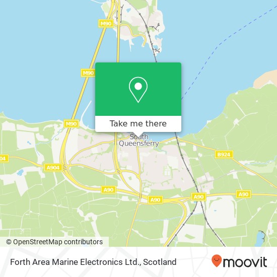 Forth Area Marine Electronics Ltd. map