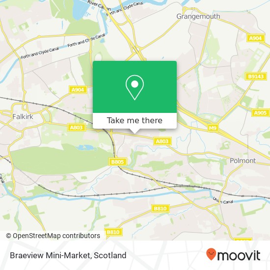 Braeview Mini-Market map