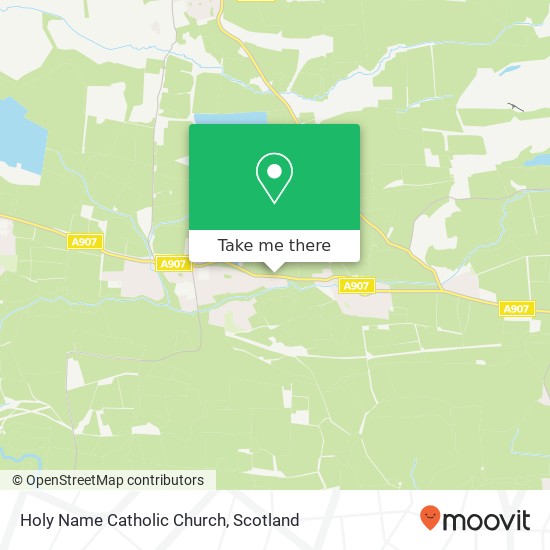 Holy Name Catholic Church map