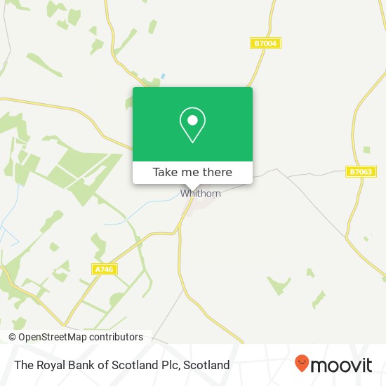 The Royal Bank of Scotland Plc map