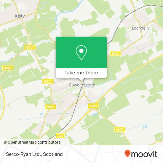 Serco-Ryan Ltd. map