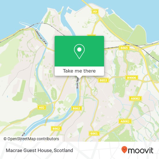 Macrae Guest House map