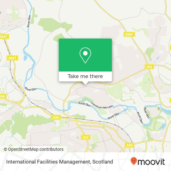 International Facilities Management map