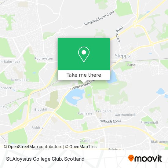 St.Aloysius College Club map