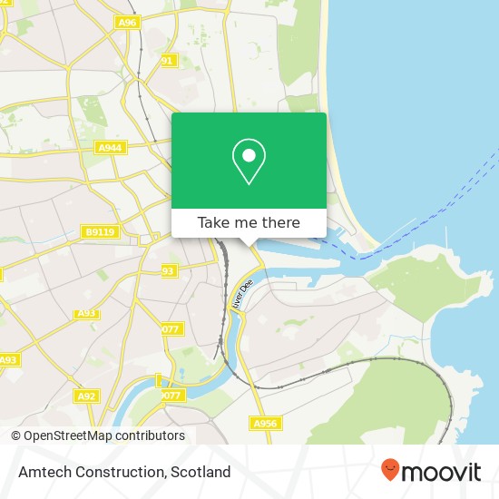 Amtech Construction map