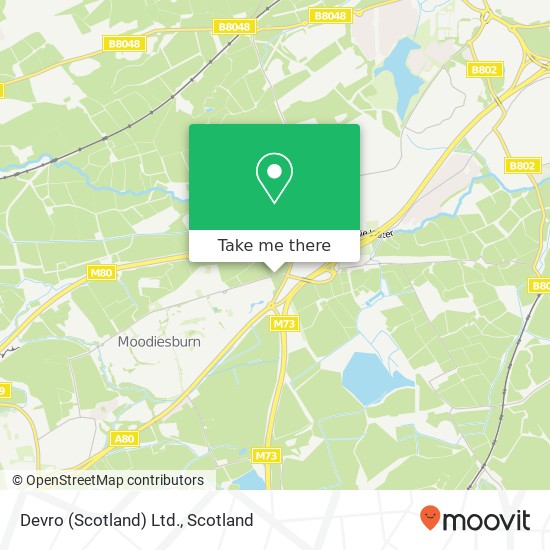 Devro (Scotland) Ltd. map