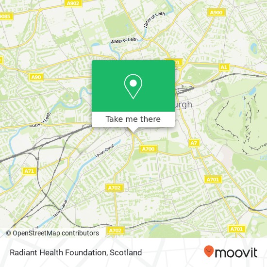 Radiant Health Foundation map