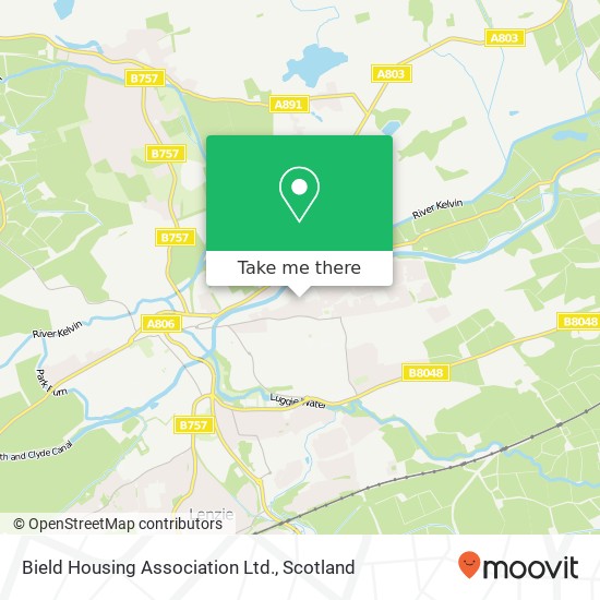 Bield Housing Association Ltd. map