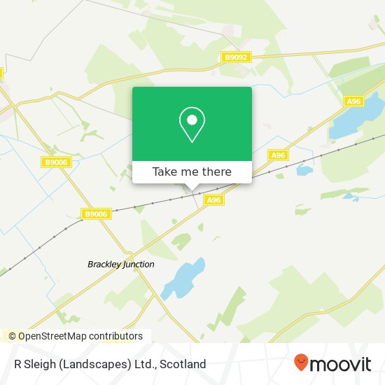 R Sleigh (Landscapes) Ltd. map