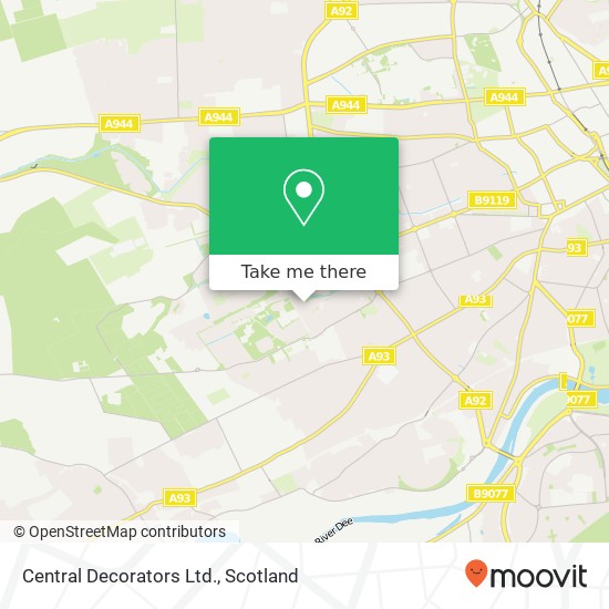 Central Decorators Ltd. map