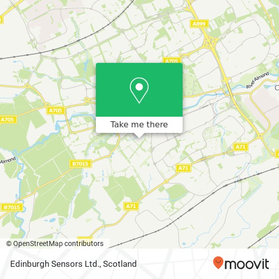 Edinburgh Sensors Ltd. map