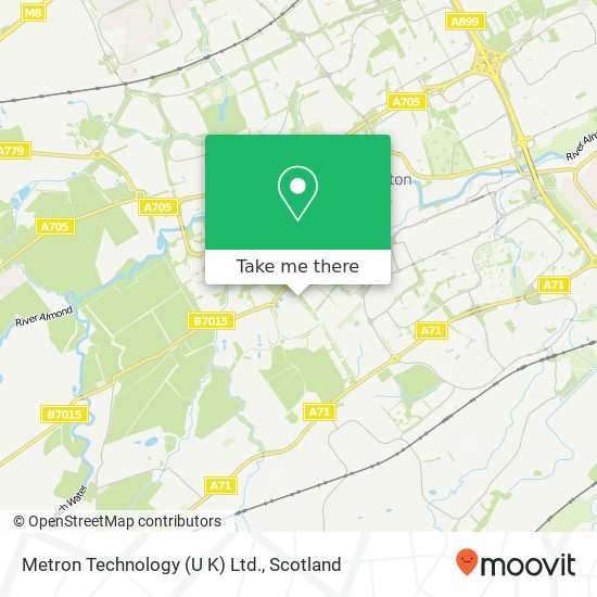 Metron Technology (U K) Ltd. map