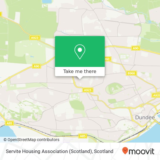 Servite Housing Association (Scotland) map