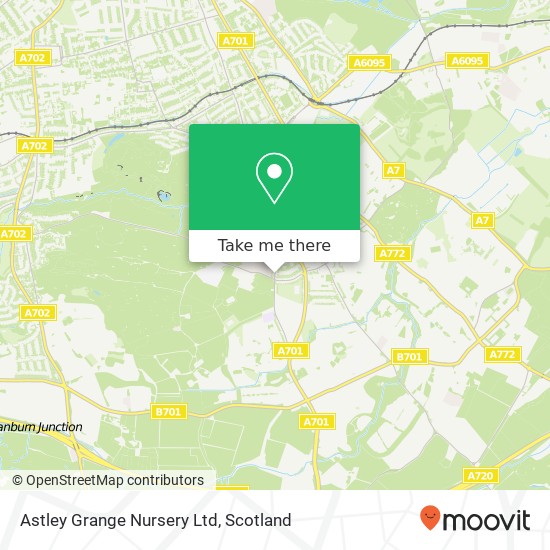Astley Grange Nursery Ltd map