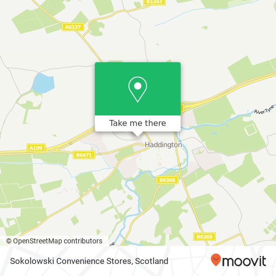 Sokolowski Convenience Stores map