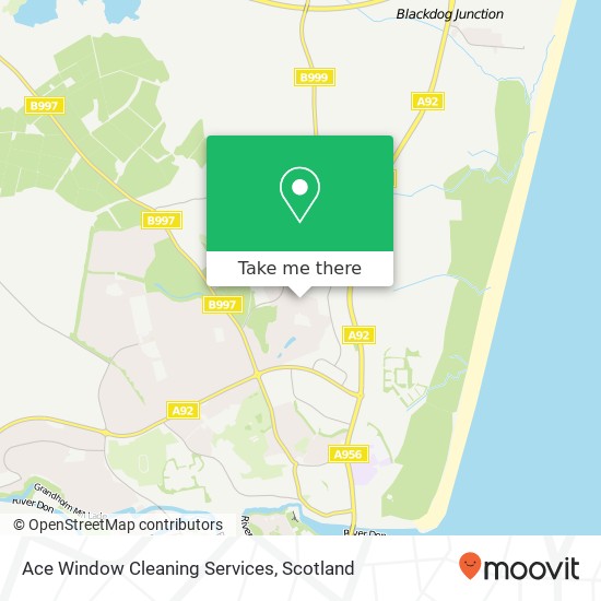 Ace Window Cleaning Services map